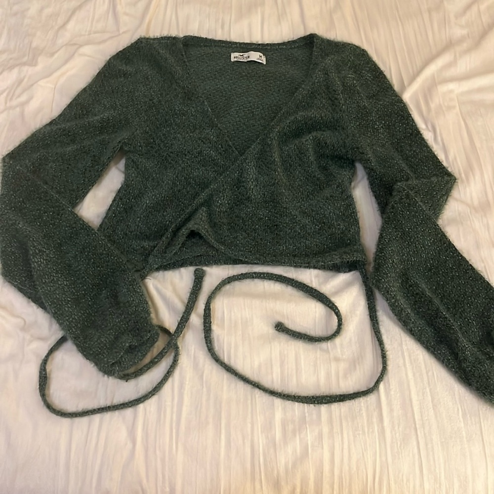 Green Hollister Sweater